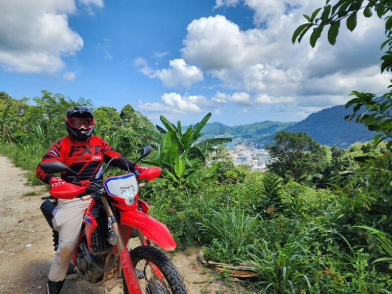 Phuket motocross tracks dirt bike enduro mountain trail through forest Discover the best enduro trails, routes, and tour operators in Phuket. From jungle singletrack to river crossings and mountain ridges — your complete guide to dirt bike riding on Thailand's most adventurous island.