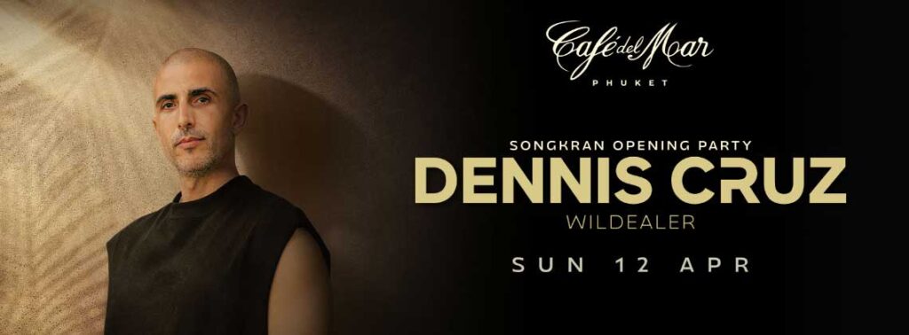 Dennis Cruz at Cafe Del Mar | Denz Coworking Phuket