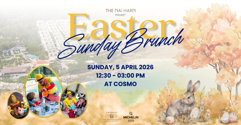 Cosmo Restaurant at Nai Harn Bay Easter Sunday Buffet Brunch | Denz Coworking Cafe