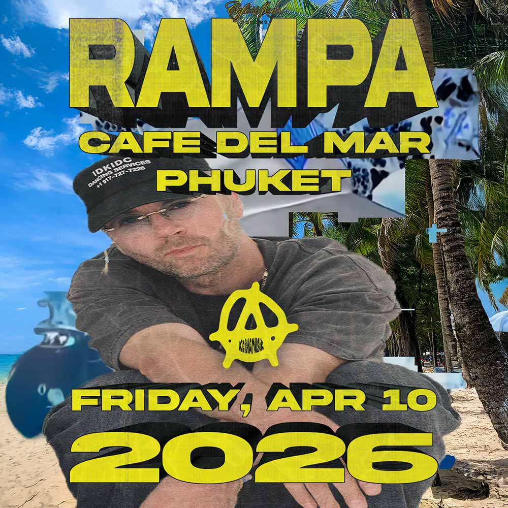 RAMPA at Cafe Del Mar Phuket | Denz Coworking Phuket