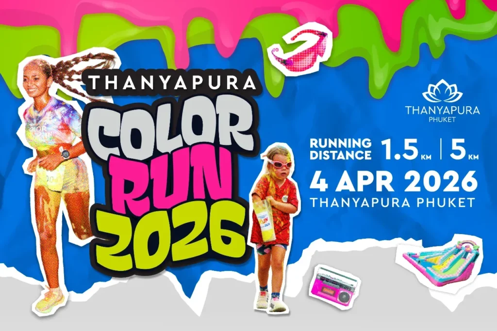 Thanyapura Color Run 2026 | Denz Coworking Phuket