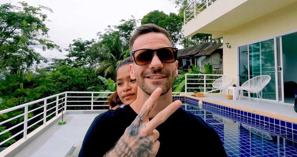 JD Simpson and his wife Sasha | Denz Coworking Cafe Phuket