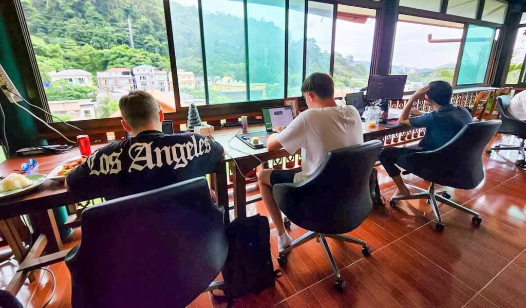 Where to Stay in Phuket for Digital Nomads | Denz Coworking Cafe Phuket