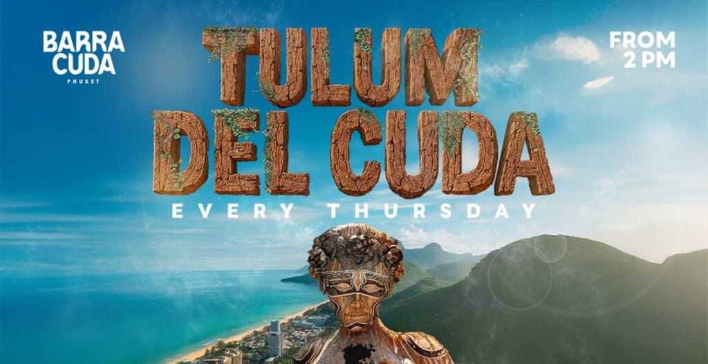 Tulum Del Coda at Barra Cuda Beach Club | Denz Coworking Cafe Phuket