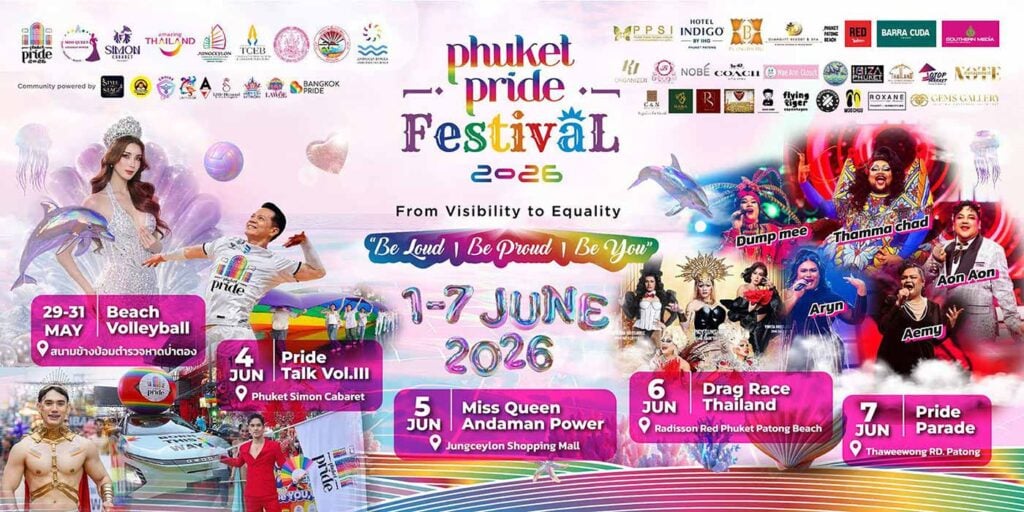 Phuket Pride Festival 2026 | Denz Coworking Cafe Phuket