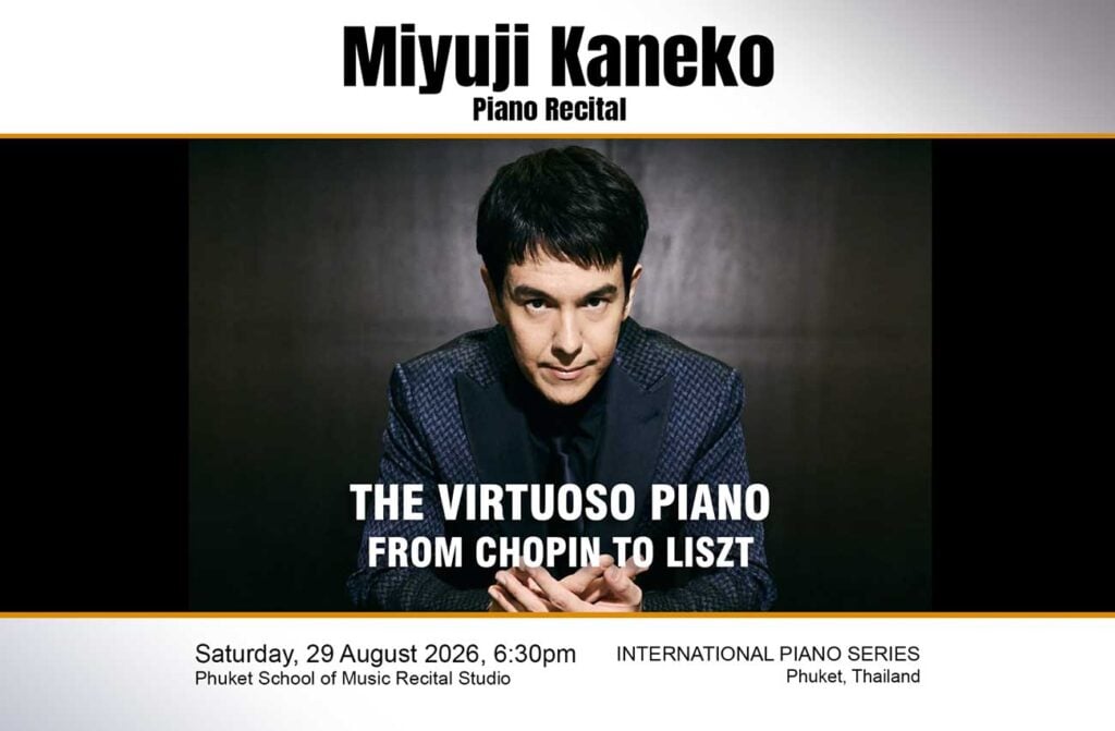 Miyuji Kaneko Piano Recital | Denz Coworking Cafe Phuket
