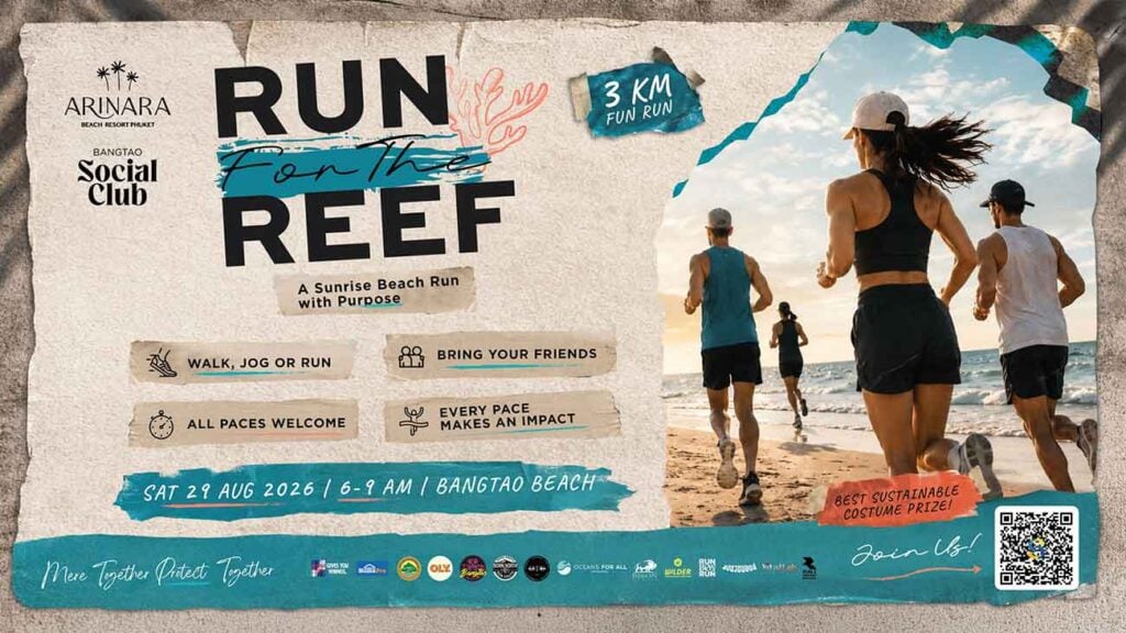 Run for The Reef | Denz Coworking Cafe Phuket